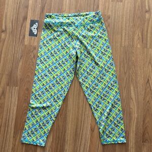 Vibrant Geometric Patterned Leggings